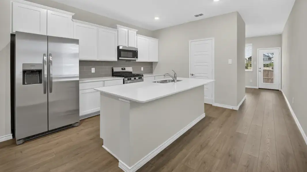 Furnished interior view inside a new home in Magnolia at Legacy Hills, Celina (Image 3).