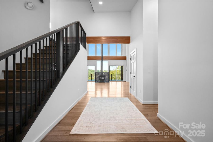 Foyer, looking towards Great Room