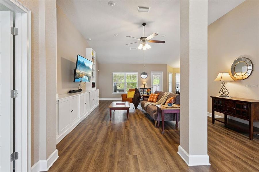 Furnished interior view inside a new home in Royal Highlands, Weeki Wachee (Image 15).