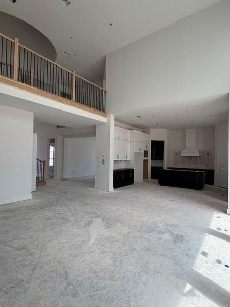 From this view you can see how open this floor plan is. From this view you can see how open this floor plan is.