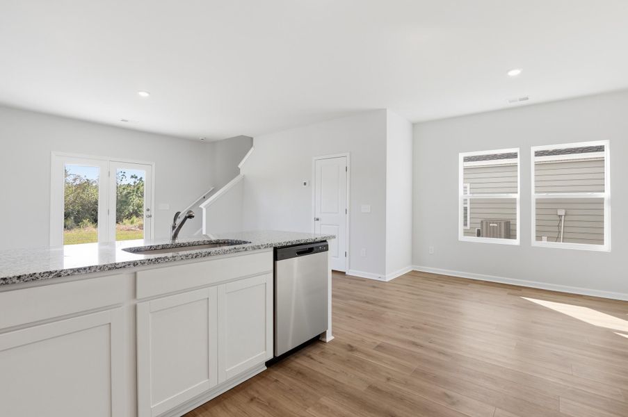 Furnished interior view inside a new home in Central Creek, Goose Creek (Image 9).