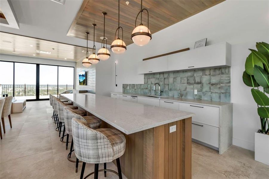 Furnished interior view inside a new home in , Sarasota (Image 16).