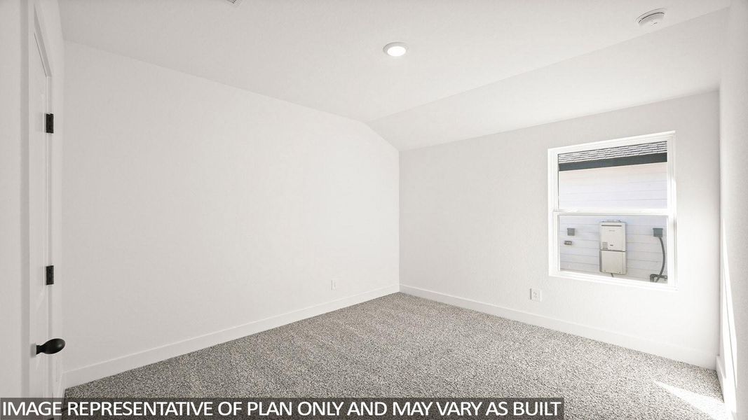 Spacious, unfurnished interior of a new home in Newport Pointe, Crosby (Image 14).