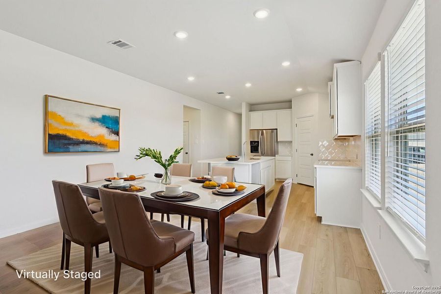 Furnished interior view inside a new home in Catalina, Converse (Image 9).