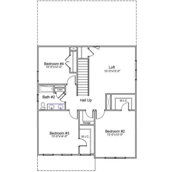 2D floor plan layout of this home in River Tide Farms, Bolivia, NC (Image 3). 2D floor plan layout of this home in River Tide Farms, Bolivia, NC (Image 3).