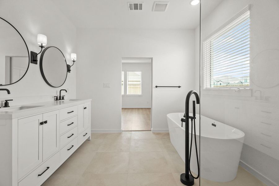 Spa-like primary bath