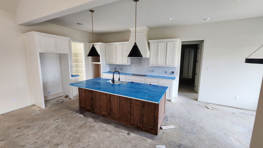 In-progress construction of a new home in Paloma Ranches, Justin, TX (Image 8).