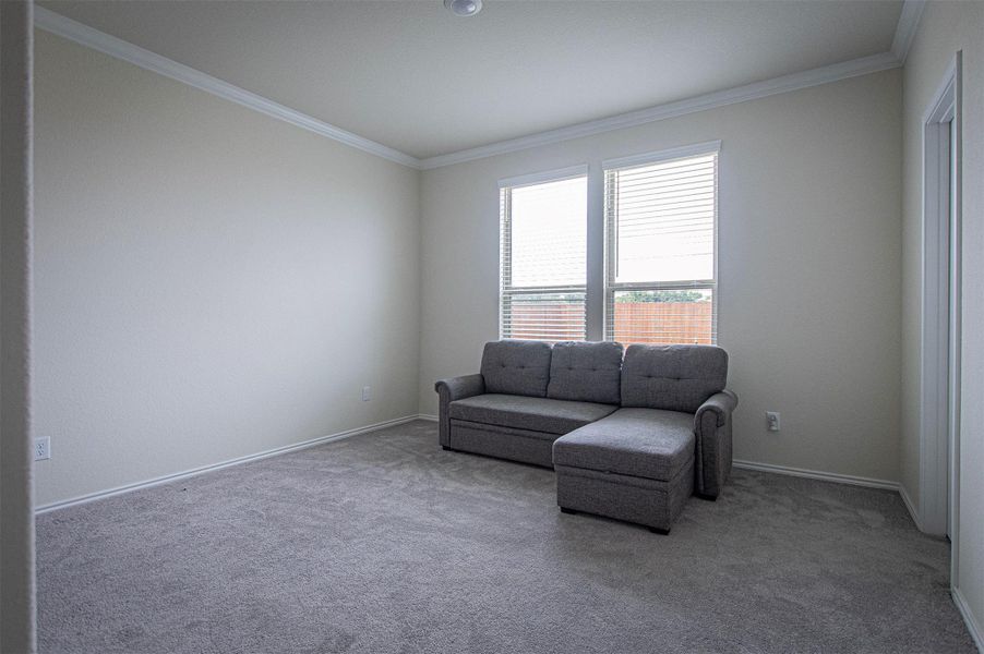 Furnished interior view inside a new home in Sonterra, Jarrell (Image 5). Furnished interior view inside a new home in Sonterra, Jarrell (Image 5).