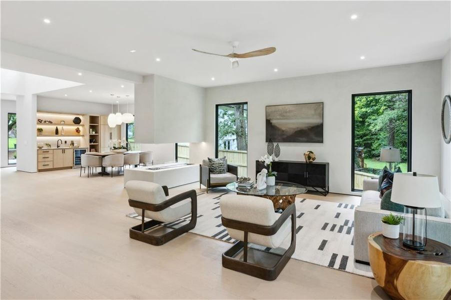 Furnished interior view inside a new home in , Brookhaven (Image 14). Furnished interior view inside a new home in , Brookhaven (Image 14).