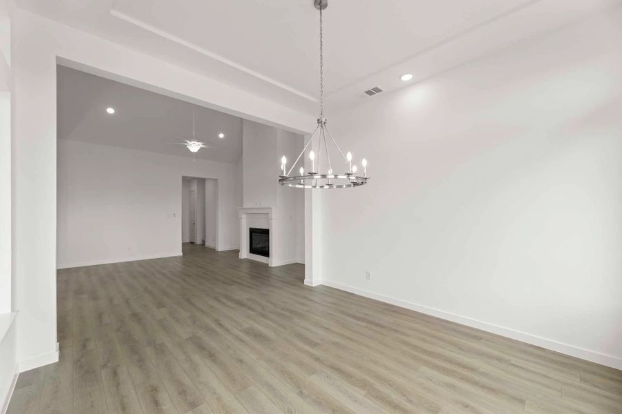 Open Living-Dining Room