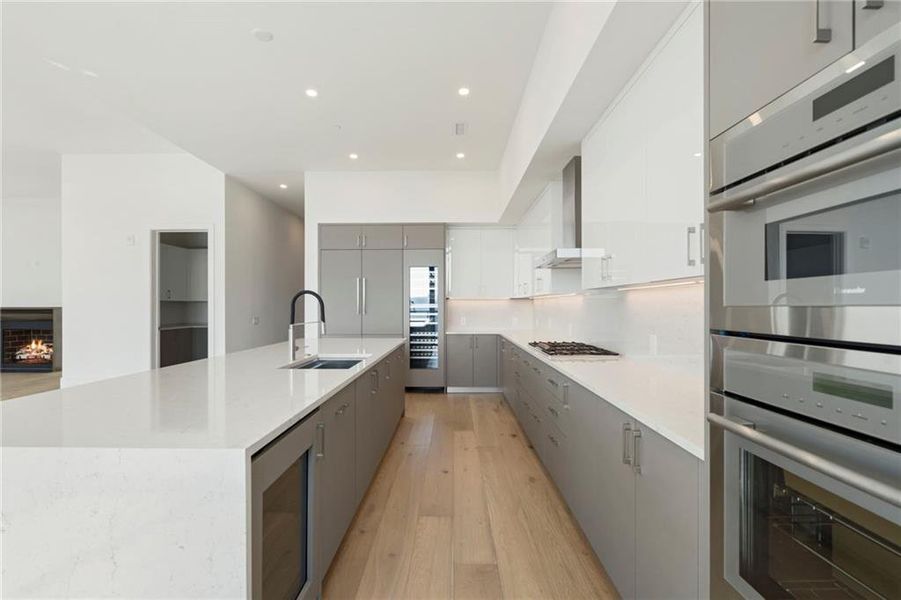 Furnished interior view inside a new home in The Dillon Buckhead, Atlanta (Image 21).