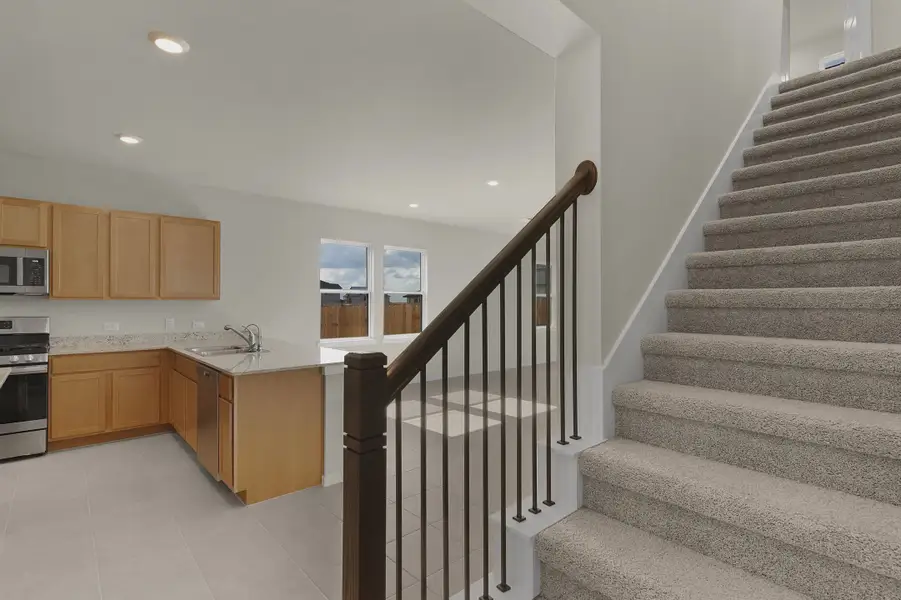 Representative furnished interior of a home built from the Sofia by Chesmar Homes in Briarwood, Elgin (Image 3). Representative furnished interior of a home built from the Sofia by Chesmar Homes in Briarwood, Elgin (Image 3).