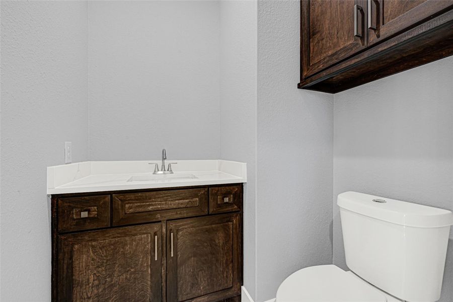 Half bath downstairs