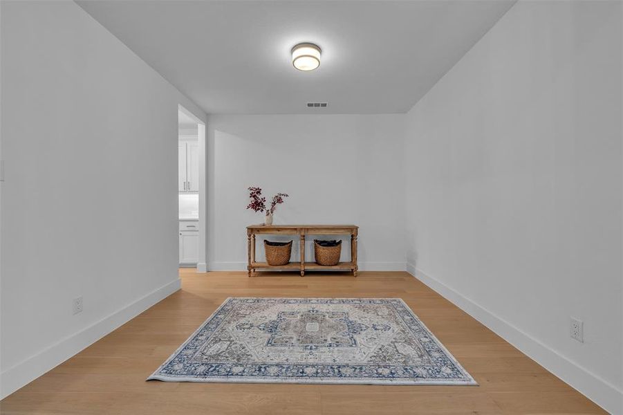 Spacious, unfurnished interior of a new home in Sweetgrass, Haslet (Image 23). Spacious, unfurnished interior of a new home in Sweetgrass, Haslet (Image 23).
