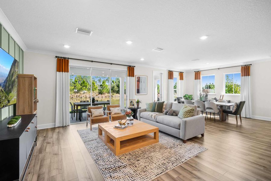 The Brasher - Family Room