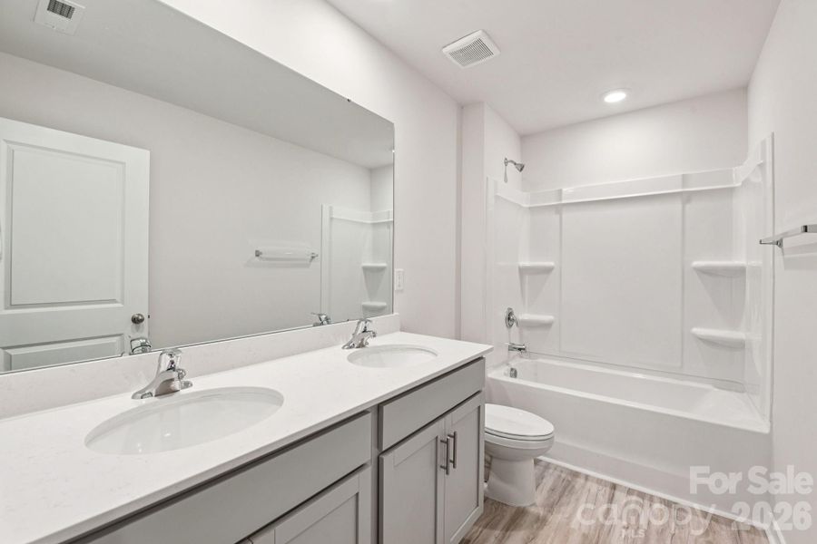 Furnished interior view inside a new home in The Falls at Newton, Newton (Image 3).