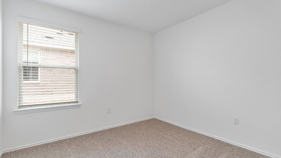 Representative unfurnished interior of a home built from the The Juniper by D.R. Horton in Palomino, Manor (Image 19).