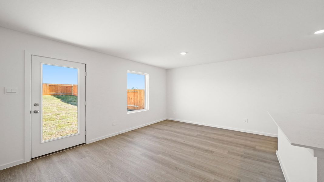 Representative unfurnished interior of a home built from the Callahan by D.R. Horton in Lexington Heights, Willis (Image 19).
