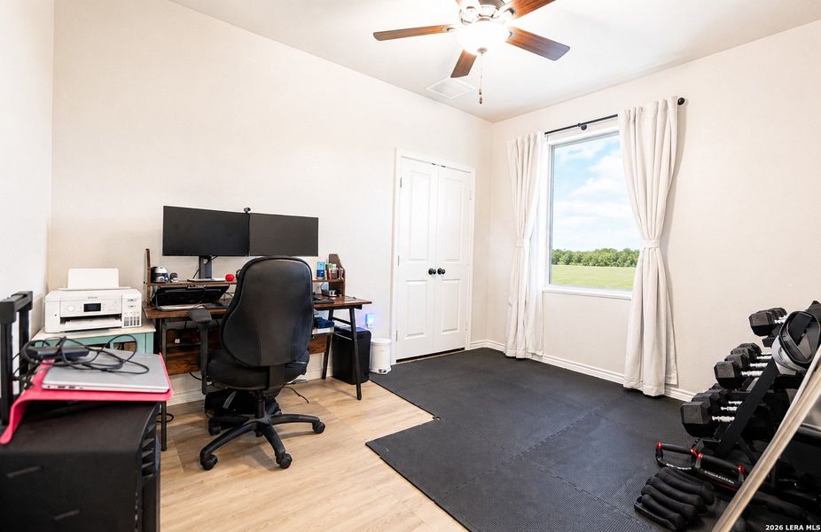 Furnished interior view inside a new home in , Devine (Image 13).