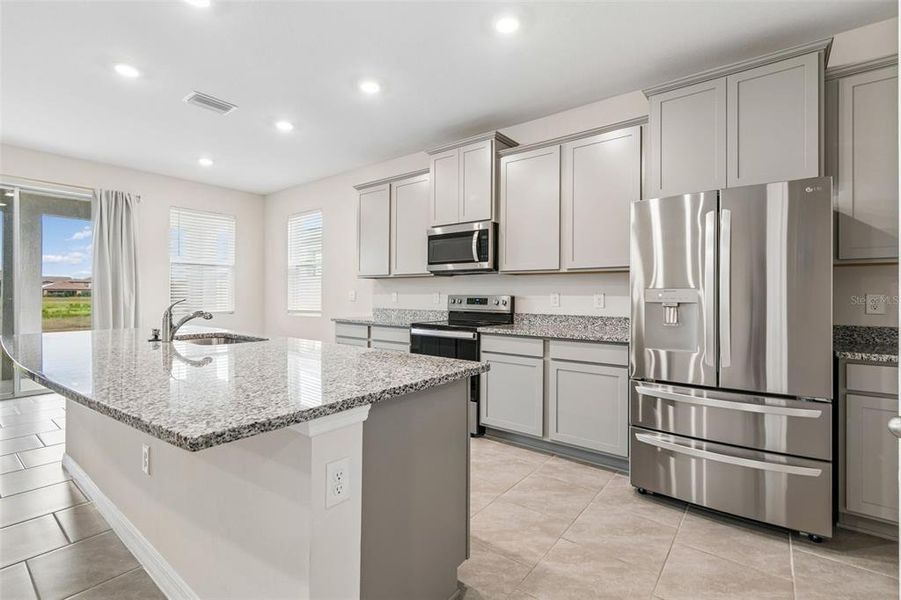 Furnished interior view inside a new home in Mirada, San Antonio (Image 8).