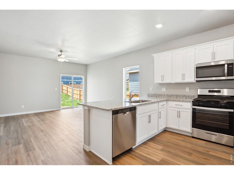 Furnished interior view inside a new home in , Severance (Image 5).