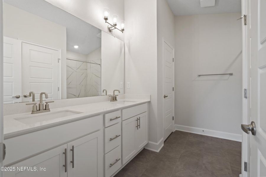 Furnished interior view inside a new home in Shadow Crest at Rolling Hills, Green Cove Springs (Image 3). Furnished interior view inside a new home in Shadow Crest at Rolling Hills, Green Cove Springs (Image 3).