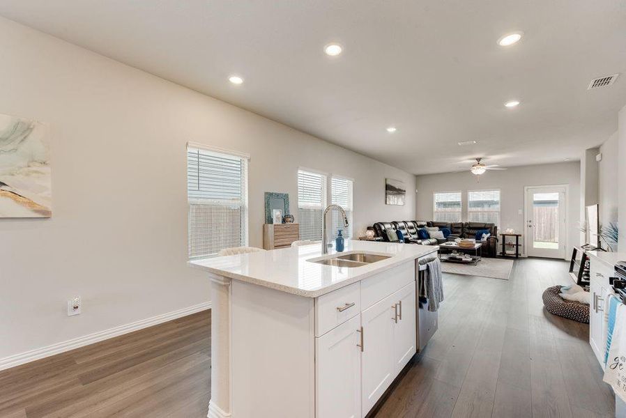 Furnished interior view inside a new home in , Lavon (Image 7).