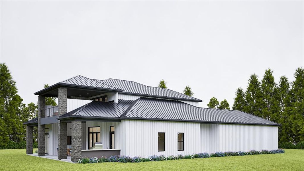 Front exterior of a new home in , Graford, TX, highlighting curb appeal (Image 16).