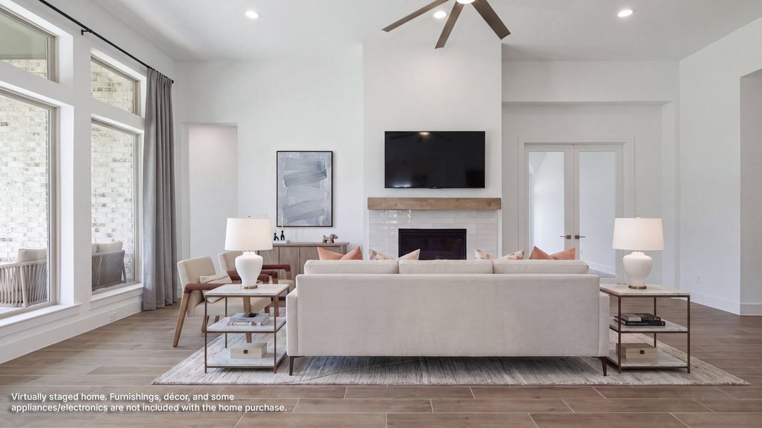 Furnished interior view inside a new home in Hillstead, Lavon (Image 8).