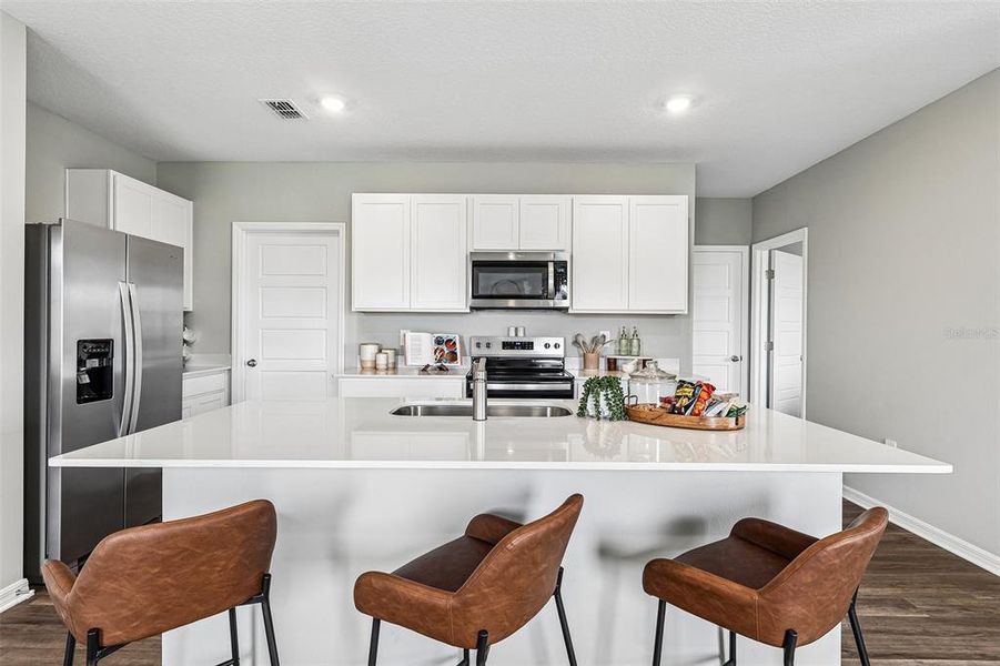 Furnished interior view inside a new home in , Haines City (Image 3).