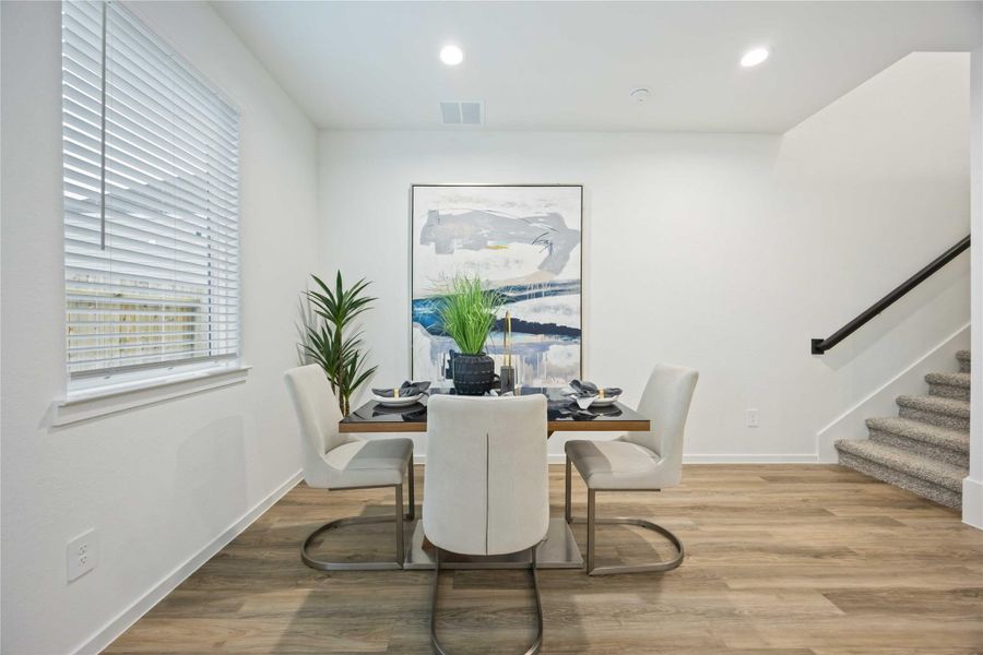 Furnished interior view inside a new home in Alaia Crossing, Houston (Image 8).
