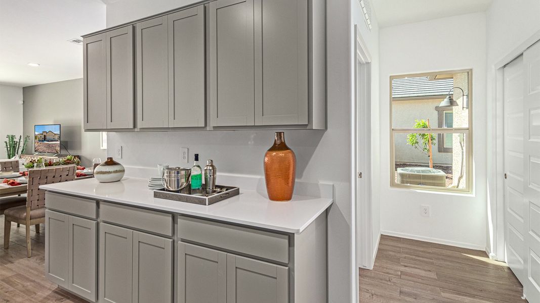 Furnished interior view inside a new home in Saguaro Bloom, Marana (Image 16).