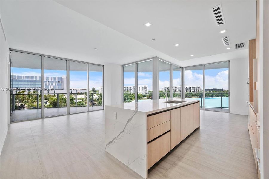Furnished interior view inside a new home in , Miami (Image 11). Furnished interior view inside a new home in , Miami (Image 11).