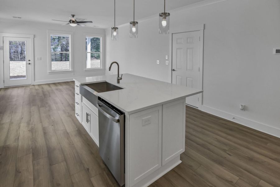 Furnished interior view inside a new home in Clubside Reserve at Summerlake, Lexington (Image 12).