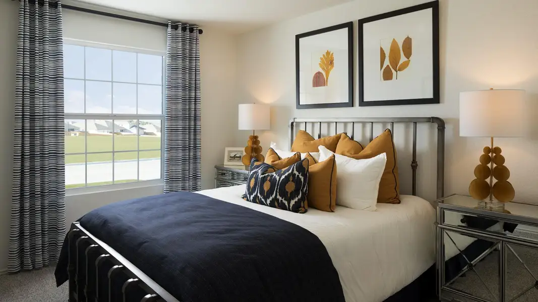 Furnished interior view inside a new home in Meadowlark Preserve, Pflugerville (Image 3).