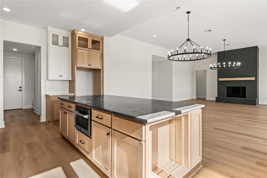 Furnished interior view inside a new home in , Woodway (Image 7).