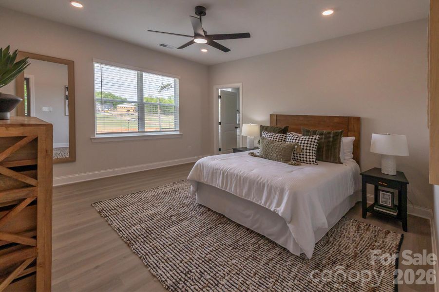Furnished interior view inside a new home in , Charlotte (Image 11).