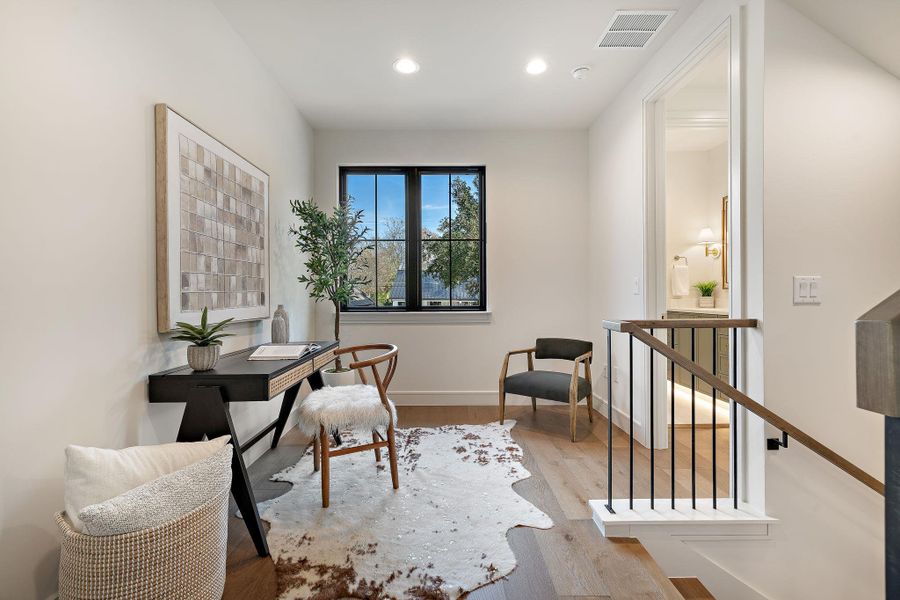 Furnished interior view inside a new home in , Austin (Image 34).