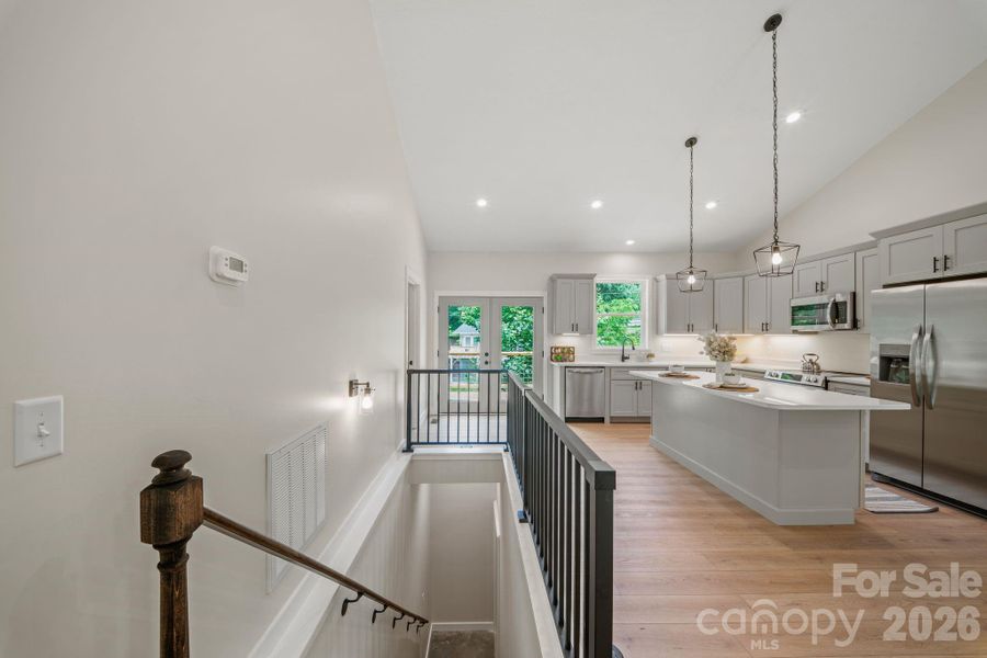 Furnished interior view inside a new home in , Waynesville (Image 12).