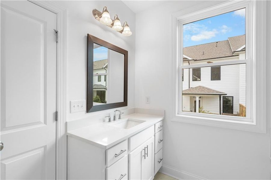 Furnished interior view inside a new home in Millcroft Townhomes, Buford (Image 12).