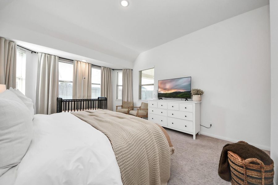 Furnished interior view inside a new home in Kings Mill, Kingwood (Image 9).