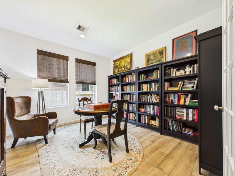 Furnished interior view inside a new home in Westwood, League City (Image 5).