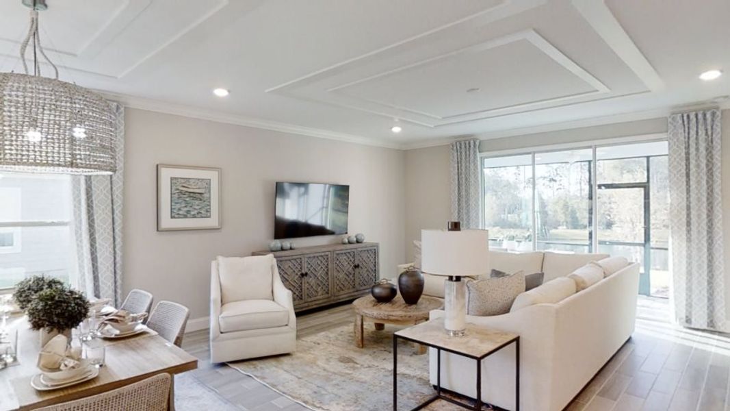 Trevi plan Great Room Trevi plan Great Room