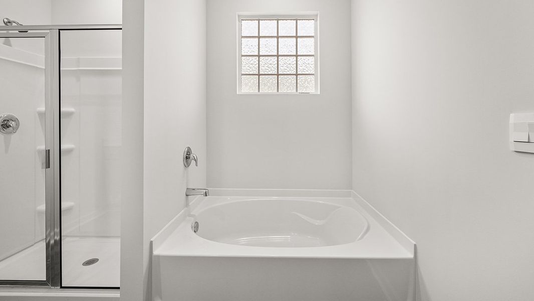 Representative interior finishes for a home built from the Aria by D.R. Horton in Oaks at Cedar Grove, Fairburn (Image 11).