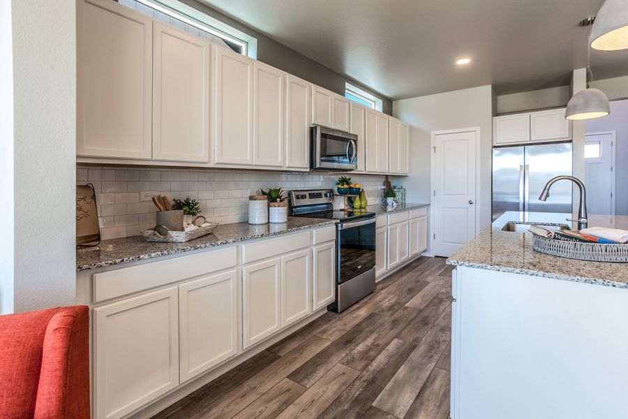 Representative furnished interior of a home built from the Rowling by Hartford Homes in Trailside, Timnath (Image 17).