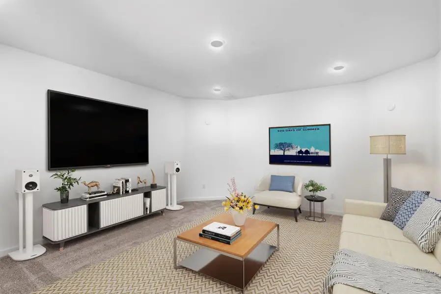 Furnished interior view inside a new home in COLTON - Fedrick Harris, Montgomery (Image 7).