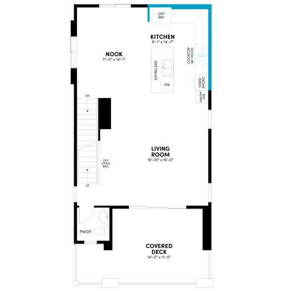 2D floor plan layout for the Apex Two by Brookfield Residential in Apex at Uplands, Westminster, CO (Image 8). 2D floor plan layout for the Apex Two by Brookfield Residential in Apex at Uplands, Westminster, CO (Image 8).