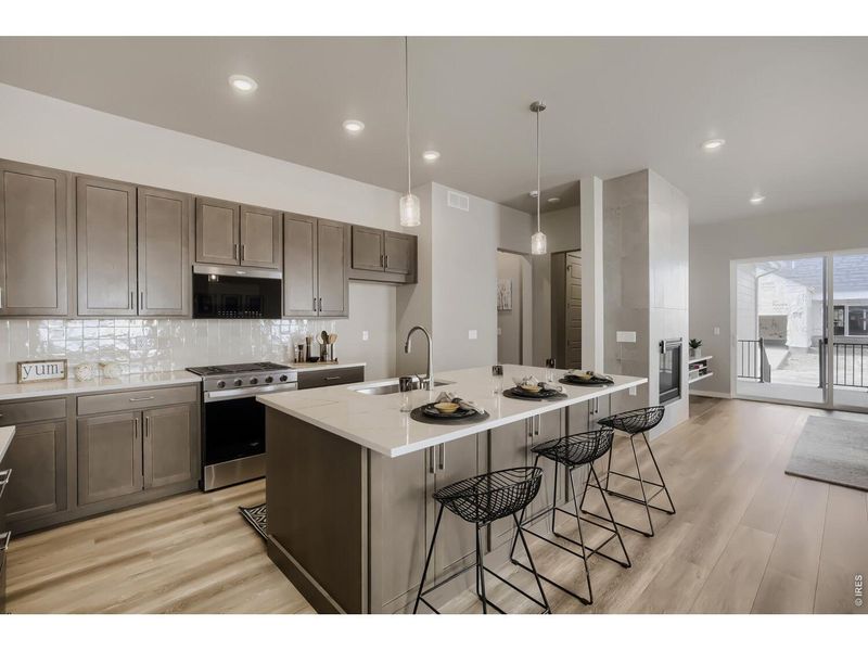 Furnished interior view inside a new home in , Fort Collins (Image 4).