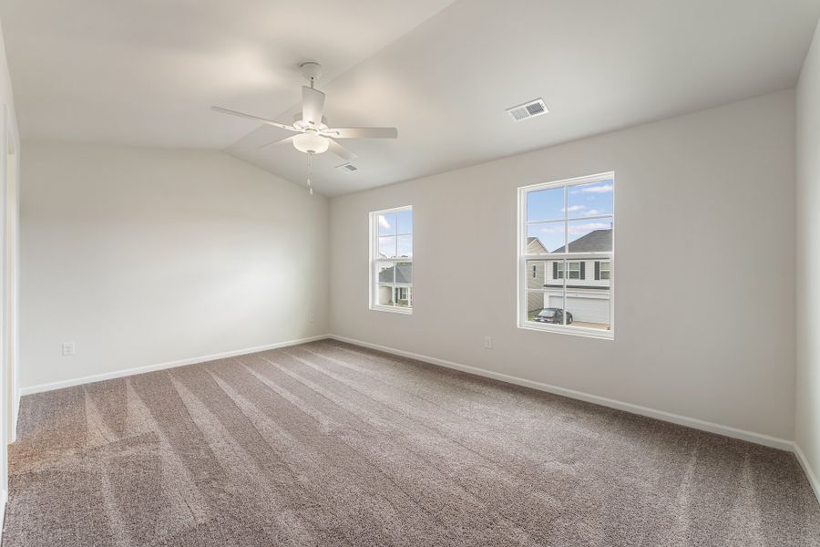 Spacious, unfurnished interior of a new home in Wingate, Inman (Image 22). Spacious, unfurnished interior of a new home in Wingate, Inman (Image 22).