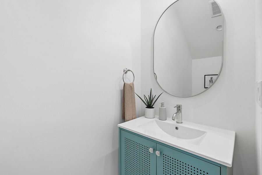 Close-up of interior finishes inside a home in , Austin (Image 19).